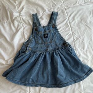 OshKosh B’gosh Baby Girls Dress Cotton Denim 18M